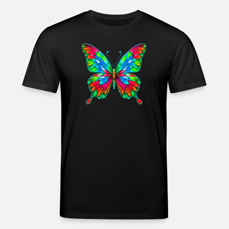 Papillon - T-shirt bio CREATOR Stanley/Stella Unisexe - noir