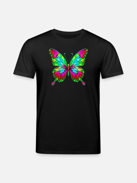 Papillon - T-shirt bio CREATOR Stanley/Stella Unisexe - noir