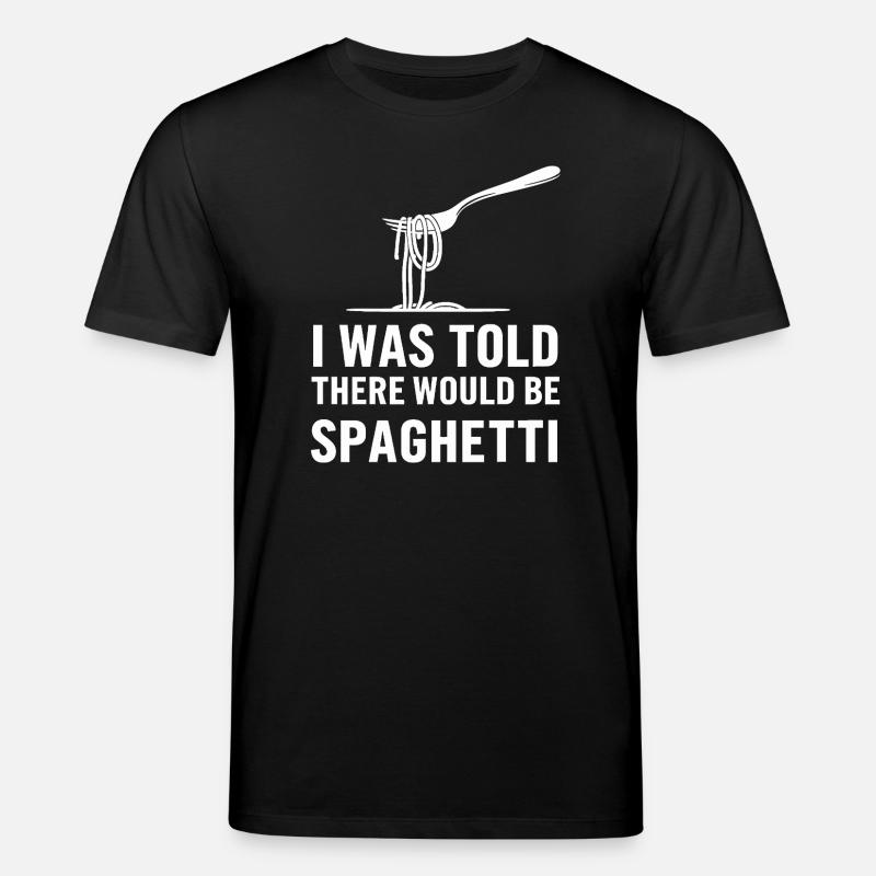Spaghetti-Überraschung - Stanley/Stella Unisex Bio-T-Shirt CREATOR - Schwarz