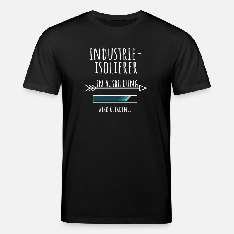 Industrie Isolierer Ausbildung Beruf Geschenk - Stanley/Stella Unisex Bio-T-Shirt CREATOR - Schwarz