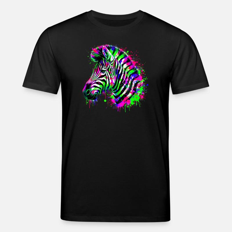 Zebra - Stanley/Stella Unisex Bio-T-Shirt CREATOR  - Schwarz