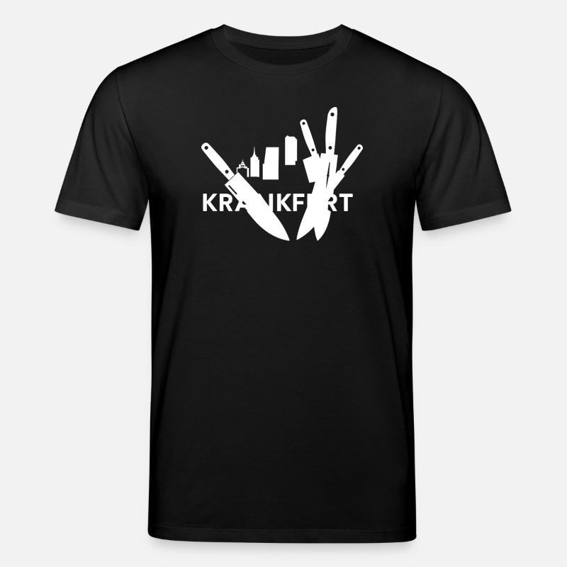 Frankfurt = Krankfurt - Stanley/Stella Unisex Bio-T-Shirt CREATOR - Schwarz