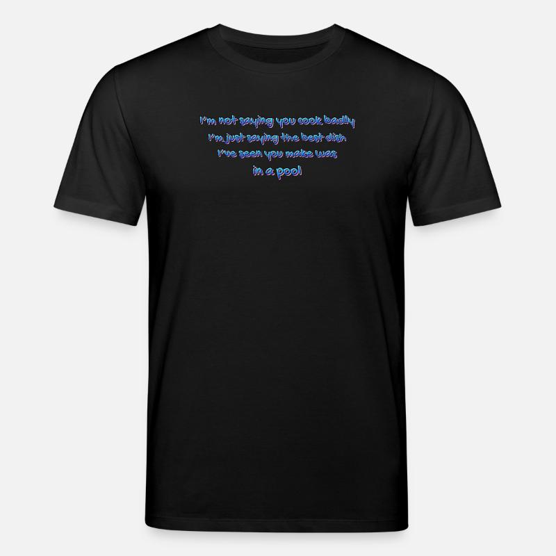 Poolküchen-Witz - Stanley/Stella Unisex Bio-T-Shirt CREATOR - Schwarz