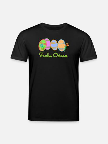 Ostereier zu Ostern - Stanley/Stella Unisex Bio-T-Shirt CREATOR  - Schwarz
