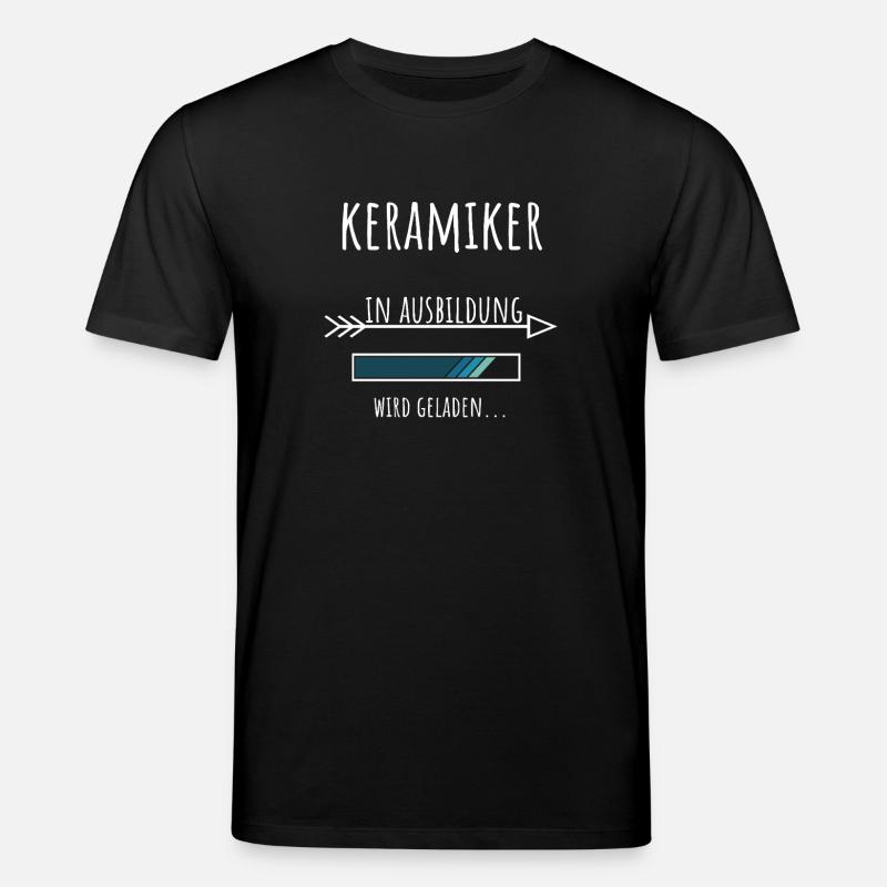 Keramiker Ausbildung Beruf Geschenk - Stanley/Stella Unisex Bio-T-Shirt CREATOR - Schwarz