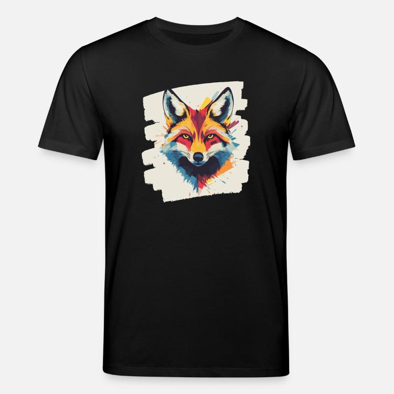 Fuchs - Stanley/Stella Unisex Bio-T-Shirt CREATOR  - Schwarz