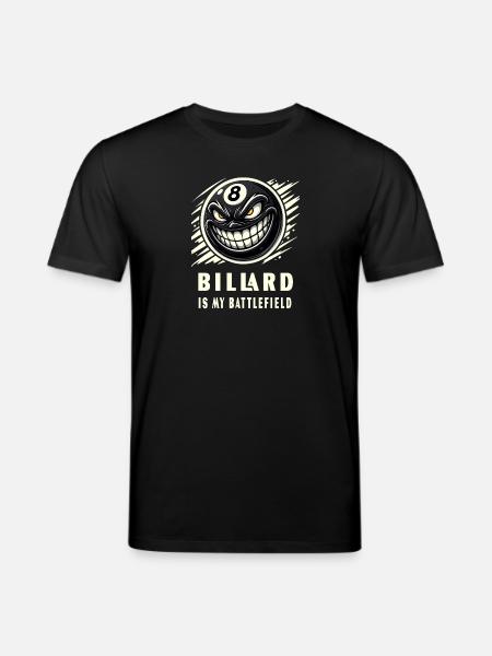 Billiards is my - Stanley/Stella CREATOR Unisex Organic T-Shirt - black