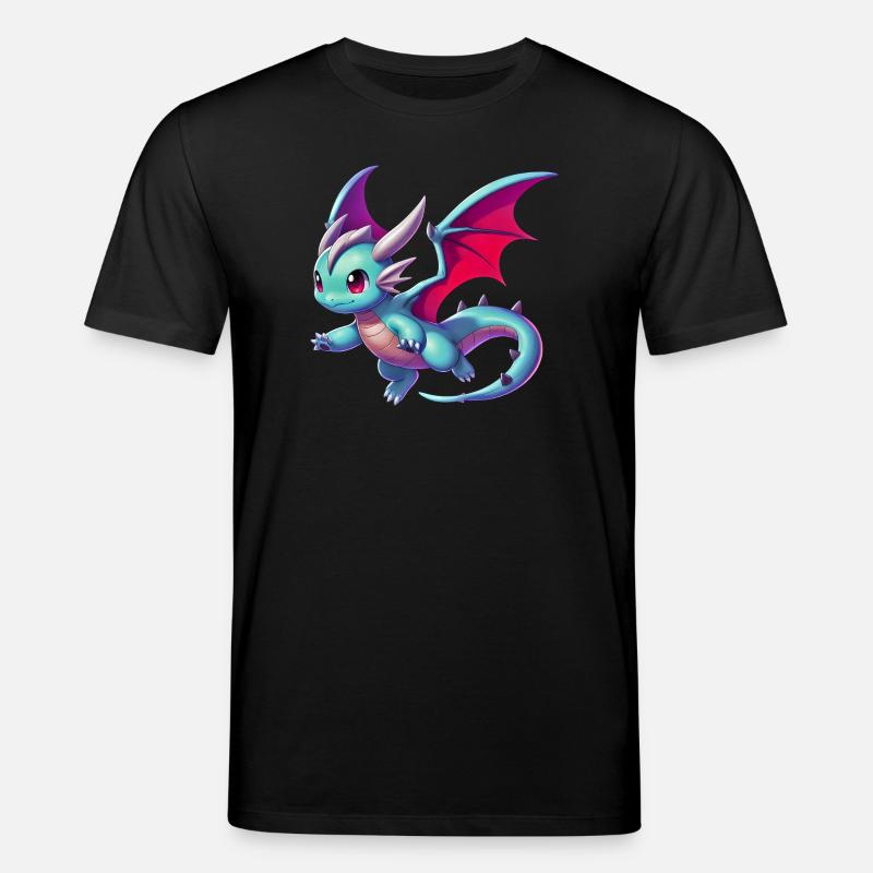 Drache - Stanley/Stella Unisex Bio-T-Shirt CREATOR  - Schwarz