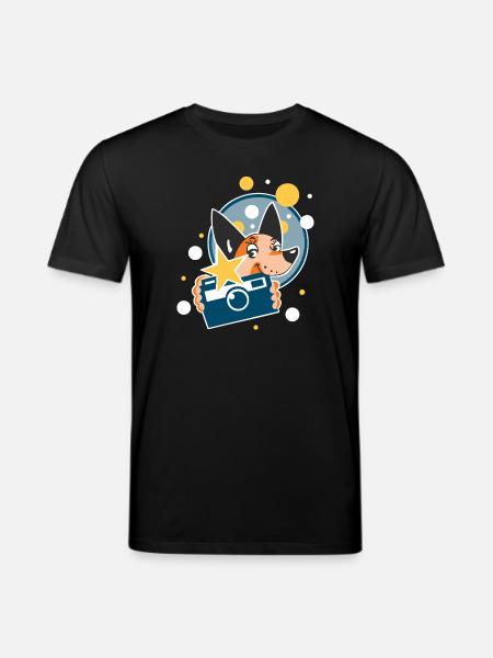 Hundefotograf - Stanley/Stella Unisex Bio-T-Shirt CREATOR - Schwarz