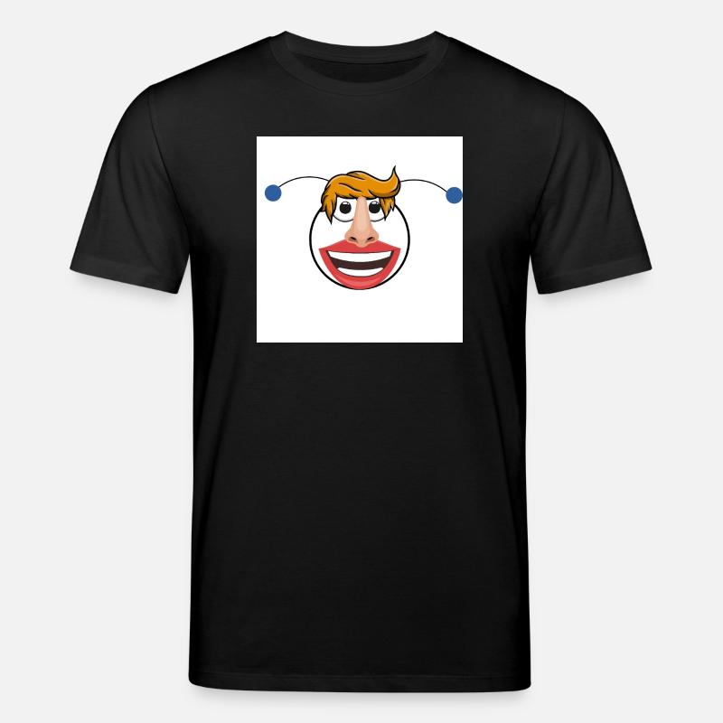 Der lustige Kerl - Stanley/Stella Unisex Bio-T-Shirt CREATOR  - Schwarz