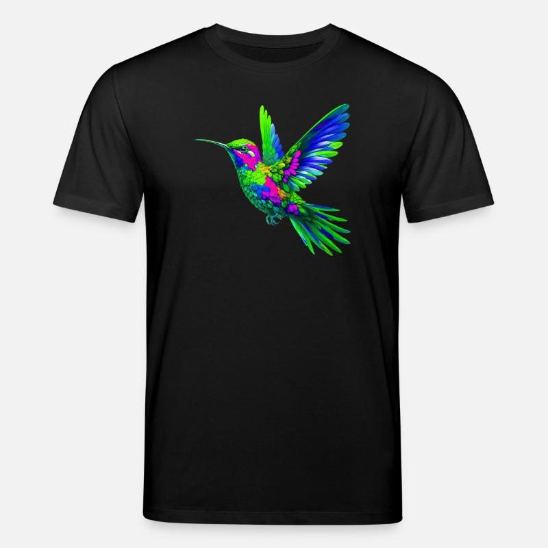 Kolibri - Stanley/Stella Unisex Bio-T-Shirt CREATOR  - Schwarz