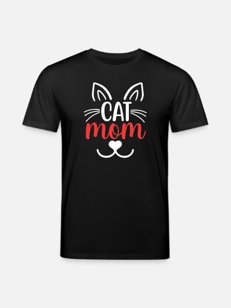 Maman chat - T-shirt bio CREATOR Stanley/Stella Unisexe - noir