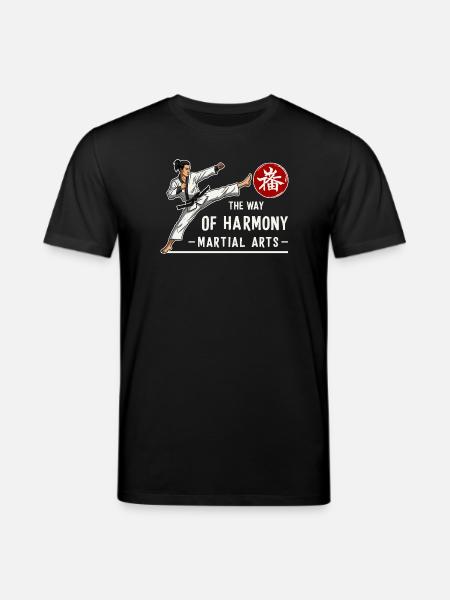 Kampfkunst - Stanley/Stella Unisex Bio-T-Shirt CREATOR  - Schwarz
