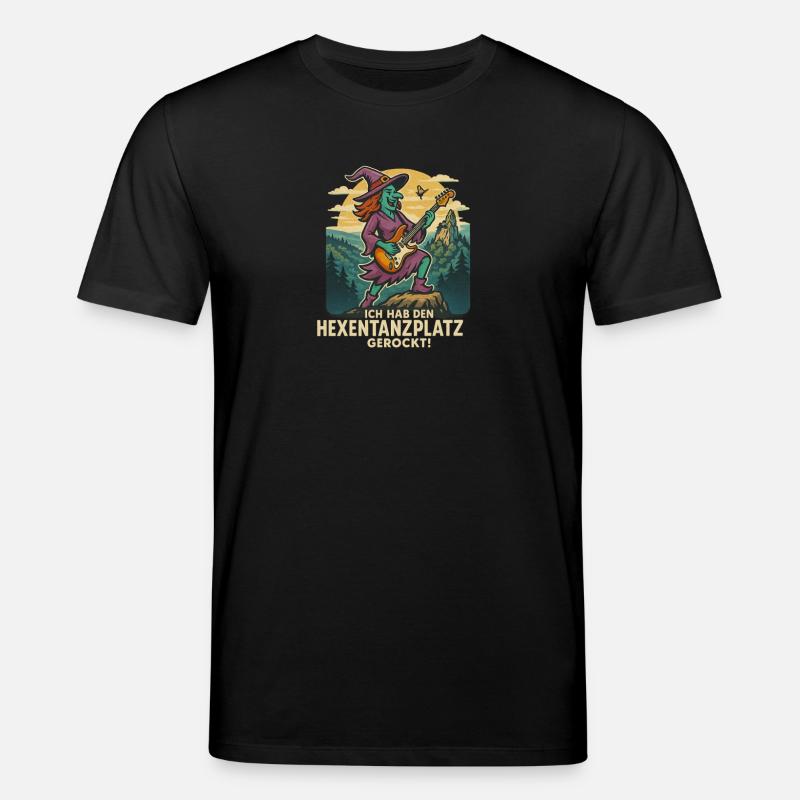 Hexentanz Rock auf Hexentanzplatz - Stanley/Stella Unisex Bio-T-Shirt CREATOR - Schwarz