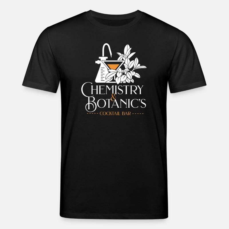 Chemistry and Botanic's Logo - T-shirt bio CREATOR Stanley/Stella Unisexe - noir