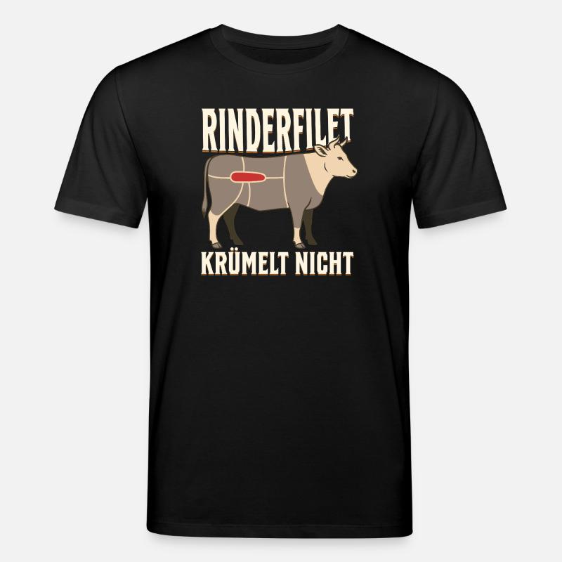 Rinderfilet krümelt nicht - Stanley/Stella Unisex Bio-T-Shirt CREATOR  - Schwarz