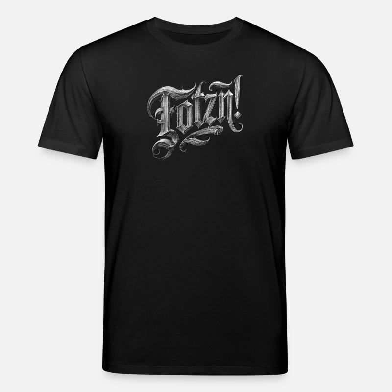 Fotzn...wos sunst - Stanley/Stella Unisex Bio-T-Shirt CREATOR  - Schwarz