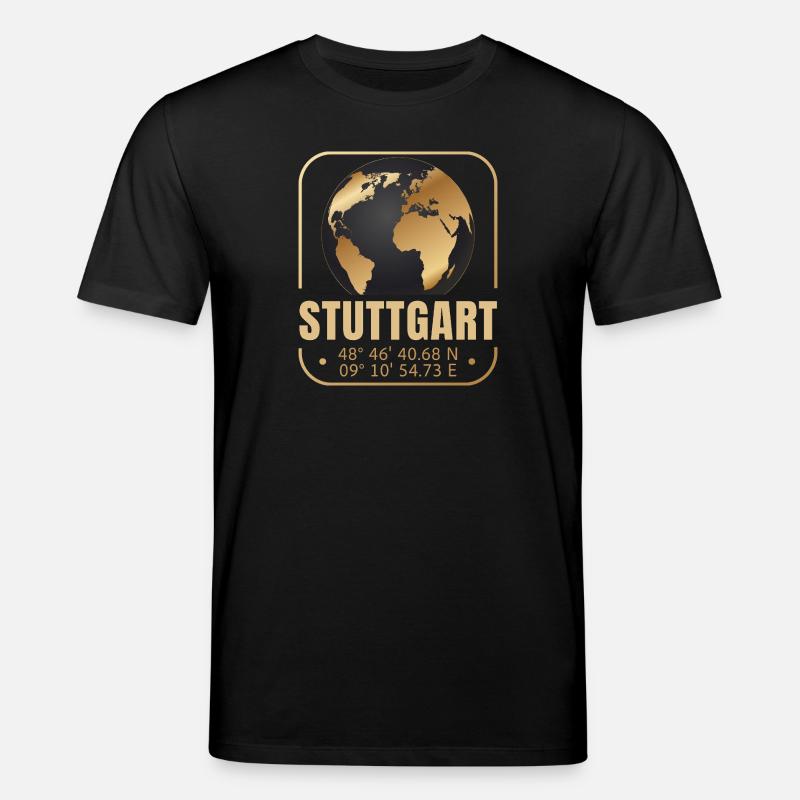 Stuttgart - Stanley/Stella Unisex Bio-T-Shirt CREATOR  - Schwarz