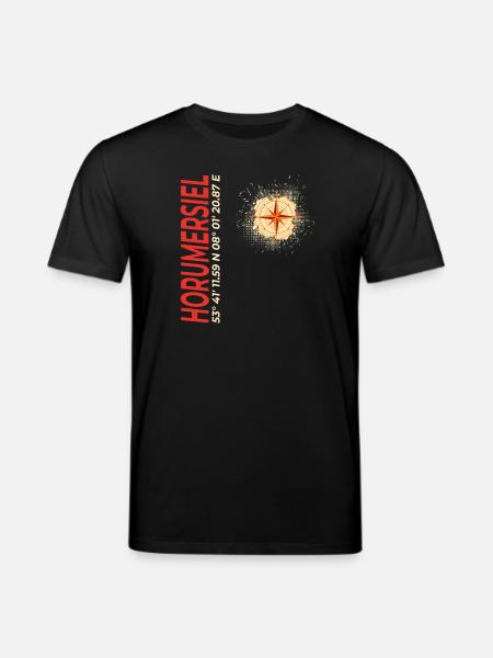 Horumersiel - Stanley/Stella Unisex Bio-T-Shirt CREATOR  - Schwarz