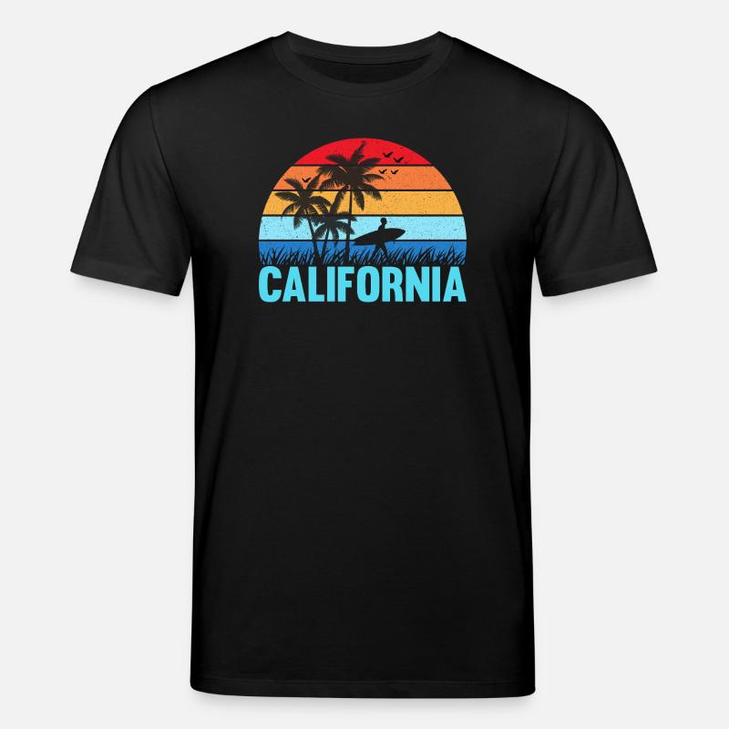 California - Stanley/Stella Unisex Bio-T-Shirt CREATOR  - Schwarz