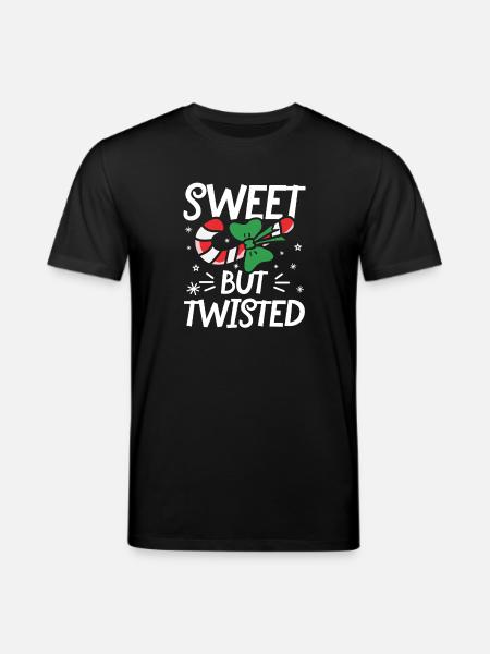 Sweet but twisted - Stanley/Stella Unisex Bio-T-Shirt CREATOR  - Schwarz
