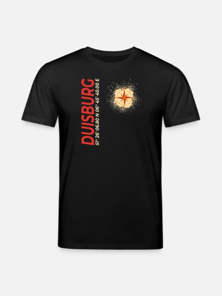 Duisburg - Stanley/Stella Unisex Bio-T-Shirt CREATOR - Schwarz