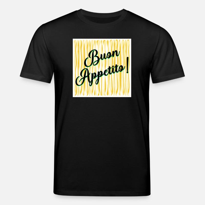 Spaghetti Guten Appetit - Stanley/Stella Unisex Bio-T-Shirt CREATOR - Schwarz