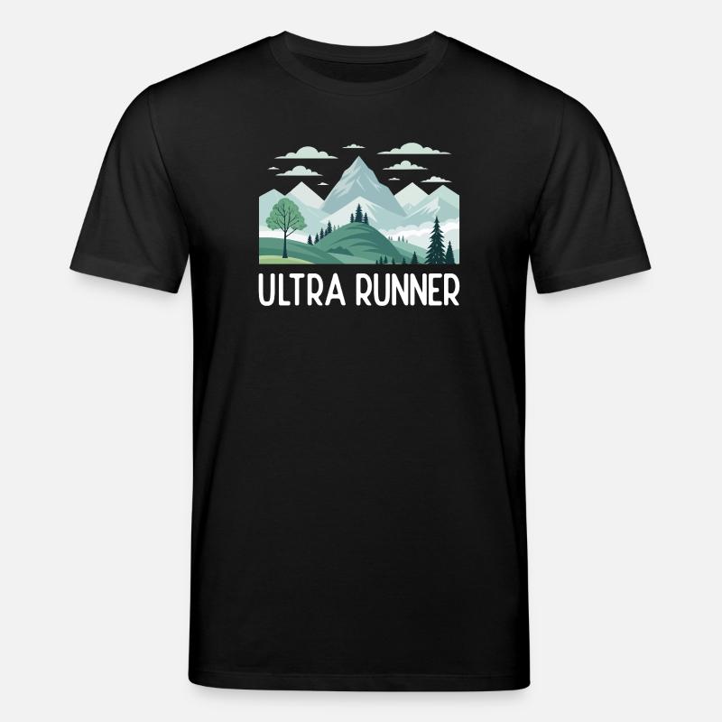 Ultra-Läufer - Stanley/Stella Unisex Bio-T-Shirt CREATOR  - Schwarz