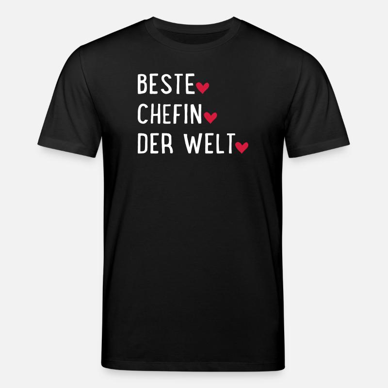 Meilleure patronne du monde - T-shirt bio CREATOR Stanley/Stella Unisexe - noir