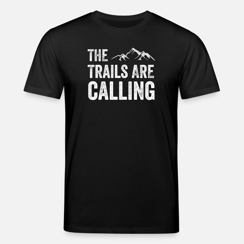 Les sentiers vous appellent - T-shirt bio CREATOR Stanley/Stella Unisexe - noir