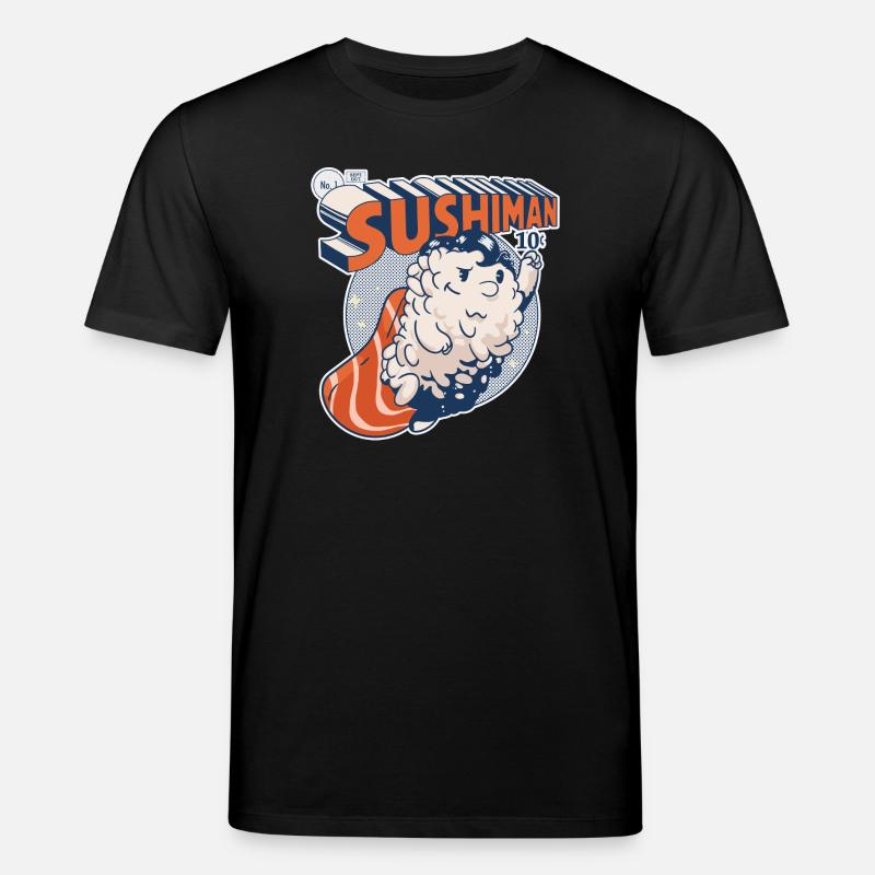 Super Sushi - Stanley/Stella Unisex Bio-T-Shirt CREATOR - Schwarz
