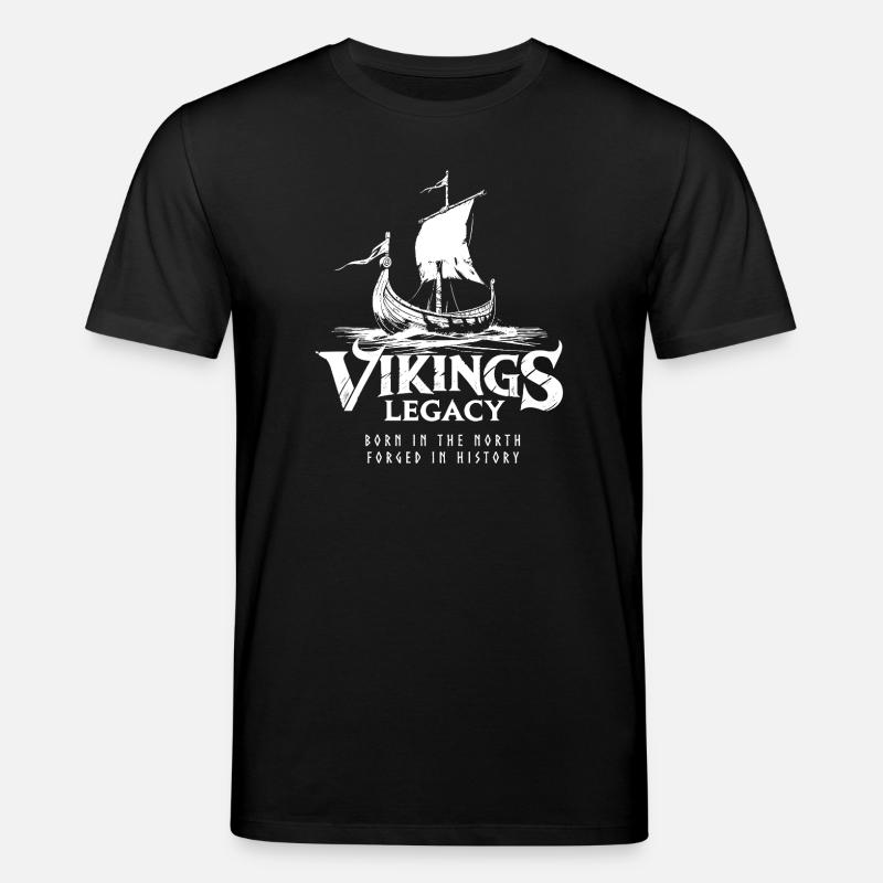 Drakkar - le drakkar viking - T-shirt bio CREATOR Stanley/Stella Unisexe - noir