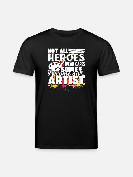 Artist Become An Artist - Stanley/Stella CREATOR Unisex Organic T-Shirt - black