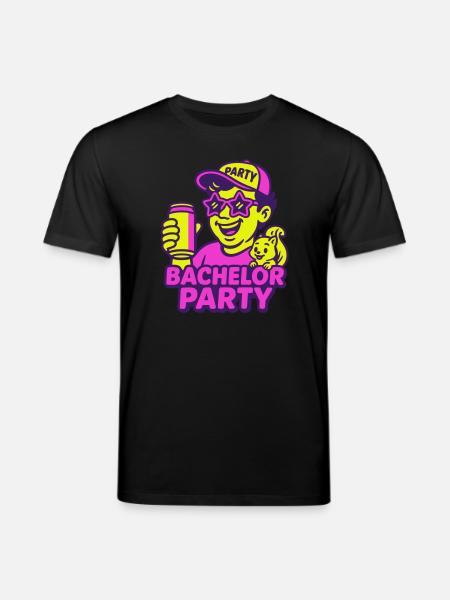 Bachelor Party - Stanley/Stella Unisex Bio-T-Shirt CREATOR - Schwarz