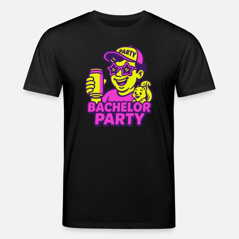 Bachelor Party - Stanley/Stella Unisex Bio-T-Shirt CREATOR  - Schwarz