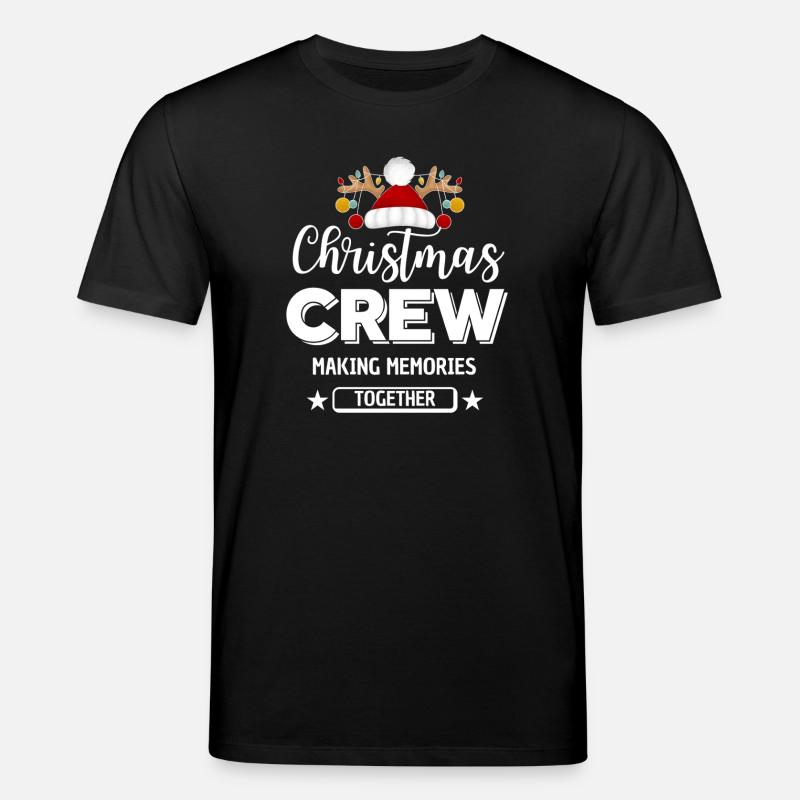 Équipage de Noël, Épouser Noël - T-shirt bio CREATOR Stanley/Stella Unisexe - noir