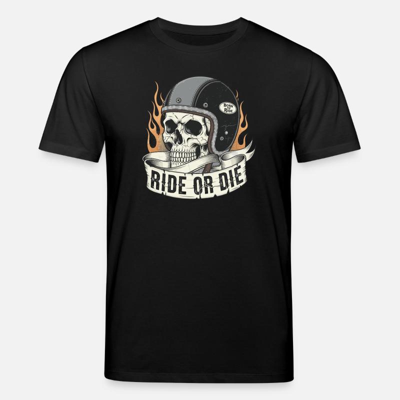 Ride or Die - Stanley/Stella Unisex Bio-T-Shirt CREATOR  - Schwarz
