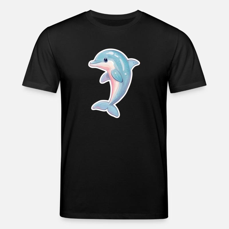 Delfin - Stanley/Stella Unisex Bio-T-Shirt CREATOR  - Schwarz