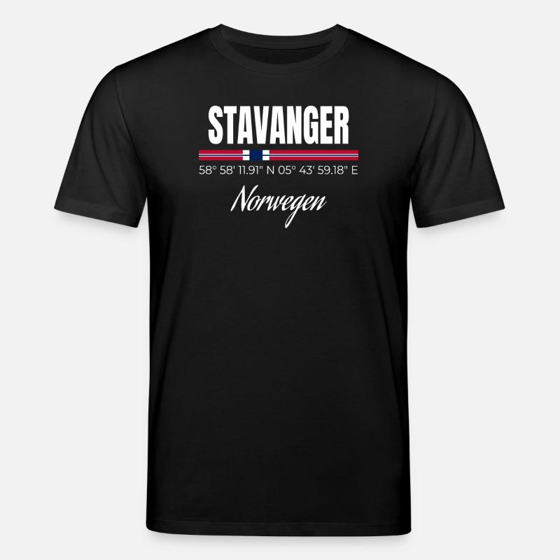 Stavanger - Stanley/Stella Unisex Bio-T-Shirt CREATOR - Schwarz