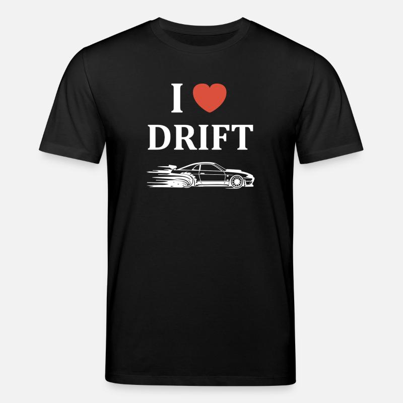 Drift Passion Car Design - Stanley/Stella CREATOR Unisex Organic T-Shirt - black
