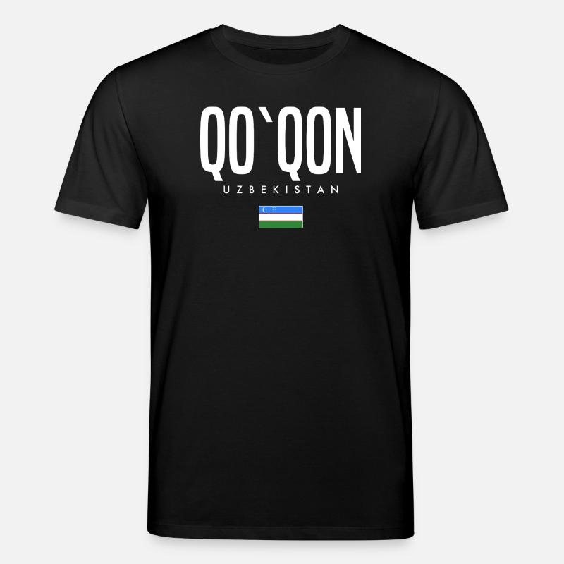 Qo'qon Usbekistan - Stanley/Stella Unisex Bio-T-Shirt CREATOR  - Schwarz