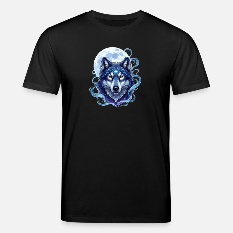 Wolf - Stanley/Stella CREATOR Unisex Organic T-Shirt - black