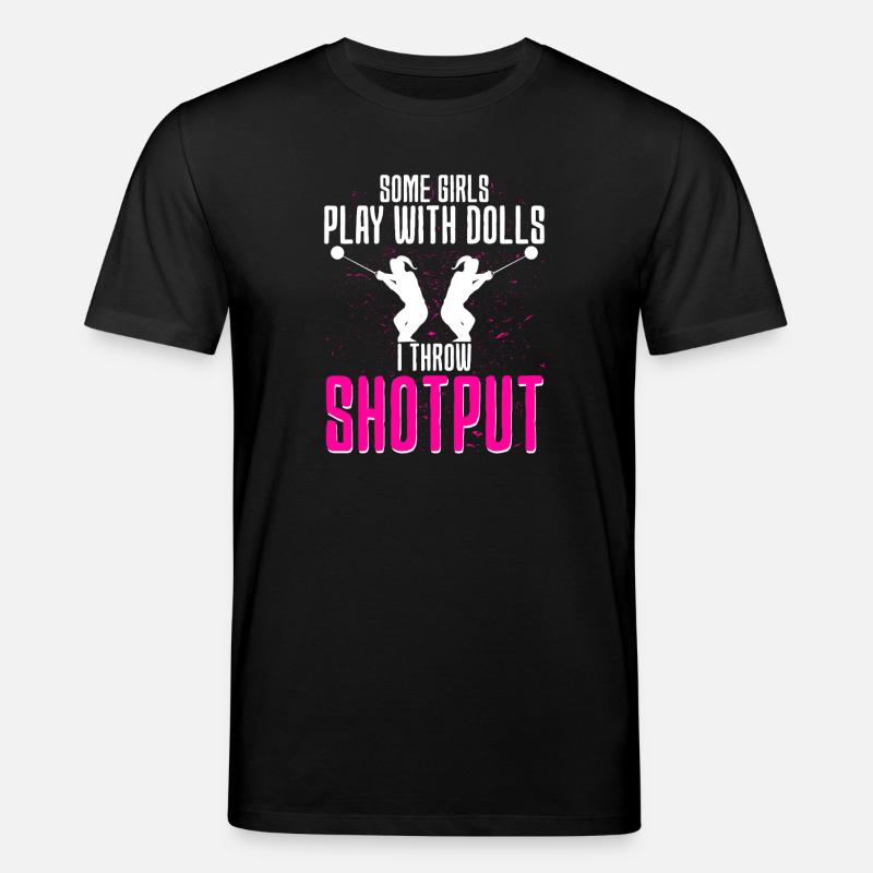 Kugelstoßen Kugelstoß Kugelstoßer - Stanley/Stella Unisex Bio-T-Shirt CREATOR  - Schwarz
