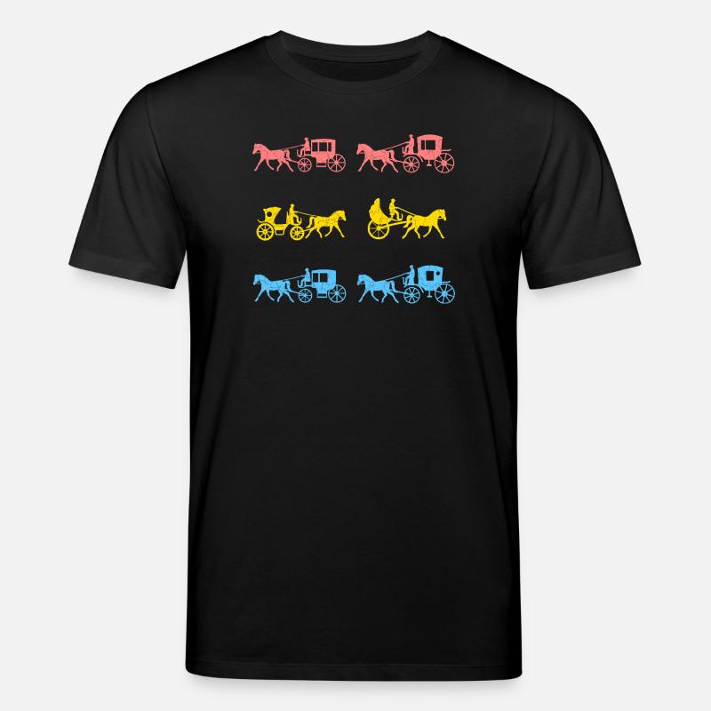 Kutsche Kutscher - Stanley/Stella Unisex Bio-T-Shirt CREATOR  - Schwarz
