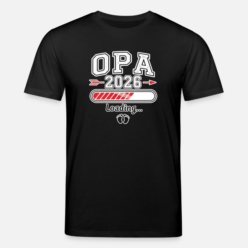 Opa 2026 Loading - Stanley/Stella Unisex Bio-T-Shirt CREATOR  - Schwarz