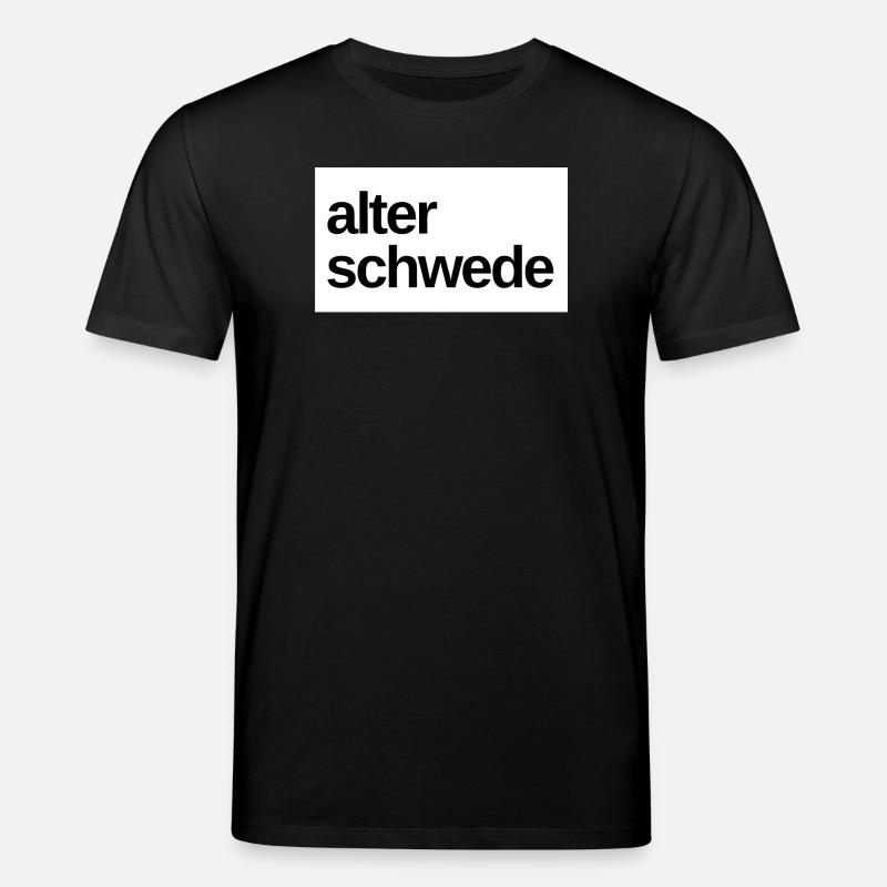 Alter Schwede Fun Design - Stanley/Stella Unisex Bio-T-Shirt CREATOR  - Schwarz