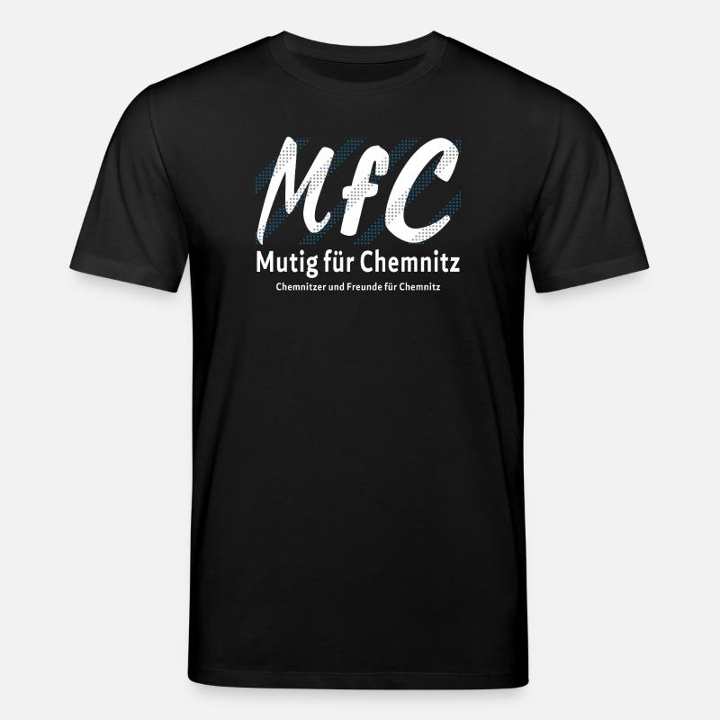 Chemnitz Courageux pour Chemnitz - T-shirt bio CREATOR Stanley/Stella Unisexe - noir