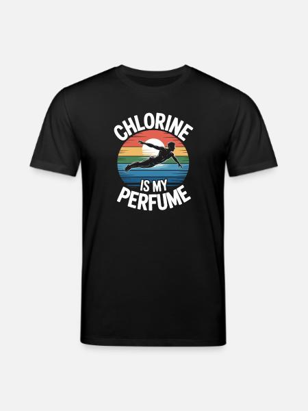 Diving diving board - Stanley/Stella CREATOR Unisex Organic T-Shirt - black