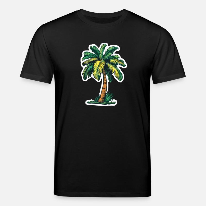 Palme - Stanley/Stella Unisex Bio-T-Shirt CREATOR  - Schwarz