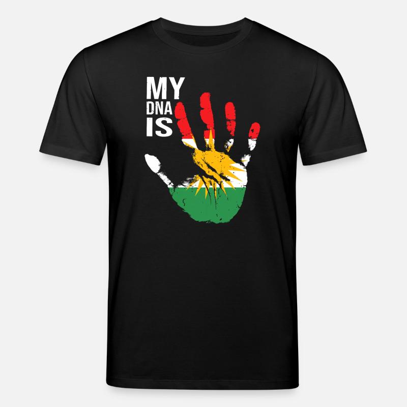 Kurdistan Kurden Handdesign mit Flagge - Stanley/Stella Unisex Bio-T-Shirt CREATOR  - Schwarz